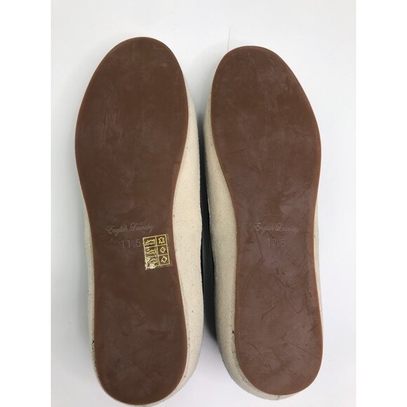 English Laundry Mens Wynne Nubuck Slip On Loafers Black 11.5 - Picture 6 of 7